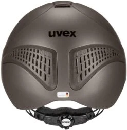 Uvex Exxential II Reithelm-mocca Mat -Sportausrüstung Reithelm uvex exxential II brown mat 3