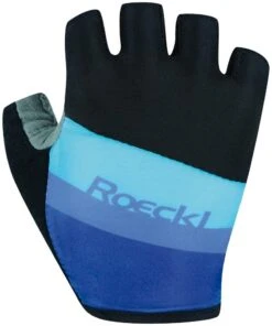 Roeckl Ticino Kinder Fahrradhandschuh - Black Blue