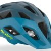Rudy Project Crossway MTB Helm - Ocean/Pacific Blue Matte -Sportausrüstung Rudy Project Crossway MTB Enduro Helm Fahrradhelm ocean pacific blue hl760030 1