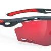 Rudy Project Propulse Sportbrille - Charcoal Mat/multilaser Red -Sportausrüstung Rudy Project Propulse Sportbrille Laufbrille joggingbrille charcoal mat red 1