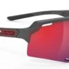 Rudy Project Deltabeat Sportbrille - Charcoal Matte- Multilaser Red -Sportausrüstung Rudy Project Sportbrille Deltabeat Charcoal Matte Rp Optics Ml Red 1