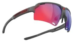 Rudy Project Deltabeat Sportbrille - Charcoal Matte- Multilaser Red -Sportausrüstung Rudy Project Sportbrille Deltabeat Charcoal Matte Rp Optics Ml Red 3