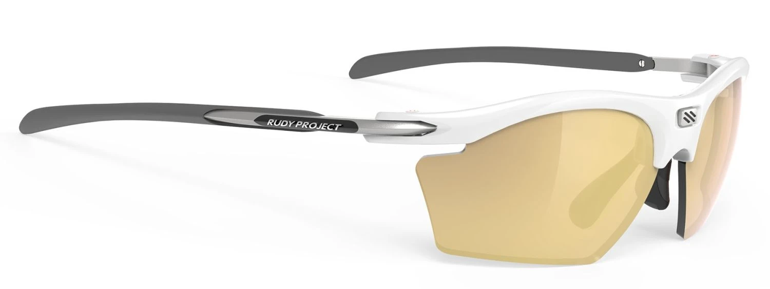 Rudy Project Rydon Slim Sportbrille - White Gloss - Multilaser Gold 3 Rudy Project Rydon Slim Sportbrille - White Gloss - Multilaser Gold