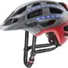 Uvex Finale 2.0 Light Fahrradhelm-silver Red Mat -Sportausrüstung S41004302 uvex finale light 2 0 Fahrradhelm mit LED Licht Sensor 0