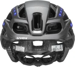 Uvex Finale 2.0 Light Fahrradhelm-black-silver Mat -Sportausrüstung S41004302 uvex finale light 2 0 Fahrradhelm mit LED Licht Sensor black mat 2a
