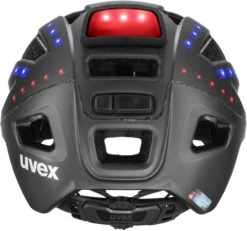Uvex Finale 2.0 Light Fahrradhelm-black-silver Mat -Sportausrüstung S41004302 uvex finale light 2 0 Fahrradhelm mit LED Licht Sensor black mat 4