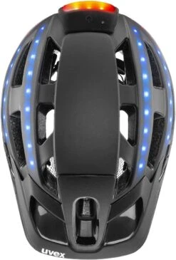 Uvex Finale 2.0 Light Fahrradhelm-black-silver Mat -Sportausrüstung S41004302 uvex finale light 2 0 Fahrradhelm mit LED Licht Sensor black mat 6a
