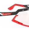 Rudy Project Defender Sportbrille -black Mat-Red Fluo/ImpactX Photochromic -Sportausrüstung SP527406 0001 Rudy Project Defender Sportbrille black mat red fluo photochromic 2 red impactX 1