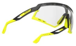 Rudy Project Defender Sportbrille -black Mat-Yellow Fluo/ImpactX Photochromic -Sportausrüstung SP527806 0002 Rudy Project Defender Sportbrille black mat yellow fluo photochromic 2 laser black 3
