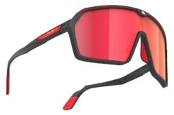 Rudy Project Spinshield Sportbrille - Black Matte / Multilaser Red -Sportausrüstung SP723806 0002 Rudy Project Lifestyle Sportbrille Spinshield black red 3