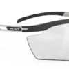 Rudy Project Magnus Sportbrille - Black Matte - ImpactX 2 Laser Purple -Sportausrüstung SP757306 0000 Rudy Project Magnus Sportbrille grosse breite gesichter black matte photo chrom to black 1