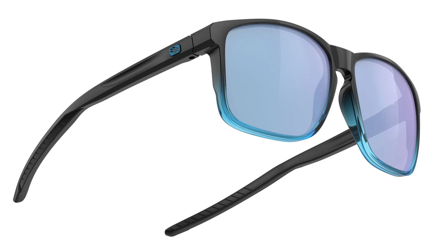 Rudy Project Overlap Sonnenbrille - Black Fade Crystal Azur Gloss / Multilaser Ice 5 Rudy Project Overlap Sonnenbrille - Black Fade Crystal Azur Gloss / Multilaser Ice – Bild 3