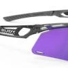 Rudy Project Tralyx+ Slim Sportbrille - Crystal Ash/Multilaser Violet -Sportausrüstung SP784257 0000 Rudy Project Tralyx slim sportbrille small crystal Ash verspiegelt violet 1