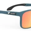 Rudy Project Lightflow A Sonnenbrille - Teal Matte / Multilaser Orange -Sportausrüstung SP824064 0000 00 Rudy Project Lightflow Sonnenbrille teal matte