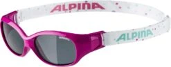 Alpina Sports Flexxy Kids Kindersonnenbrille - Pink-dots