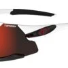TIFOSI Aethon Sportbrille-white-black/Mirror Red -Sportausrüstung Tifosi Aethon Sportbrille white black mat 1