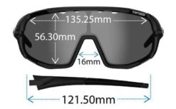 TIFOSI Sledge Sportbrille-crystal Red -Sportausrüstung Tifosi Sportbrille Sledge Clarion Red Fototec black mat 4