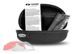 TIFOSI Sledge Sportbrille-crystal Red -Sportausrüstung Tifosi Sportbrille Sledge Crystal Red 4