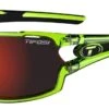 TIFOSI Amok Sportbrille-Chrystal Neon Green/Mirror Red -Sportausrüstung amok cryneon