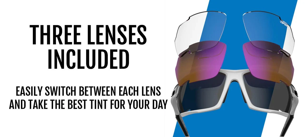 TIFOSI KILO Sportbrille-White/Black-Smoke 5 TIFOSI KILO Sportbrille-White/Black-Smoke – Bild 3