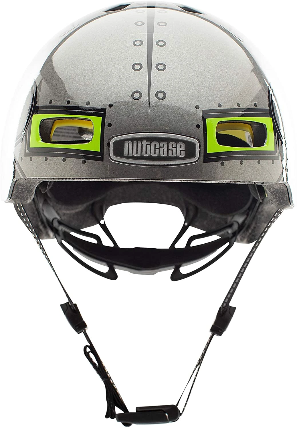 Nutcase Little Nutty Mips Fahrradhelm "Robo Boy" Gloss 6 Nutcase Little Nutty Mips Fahrradhelm "Robo Boy" Gloss – Bild 4