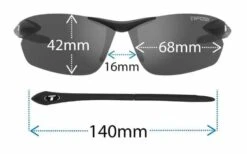 TIFOSI Seek FC Sportbrille-crystal Red -Sportausrüstung seekfc fit