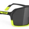Rudy Project Spinshield Sportbrille - Black Fade Yellow Fluo Matte / Smoke Black