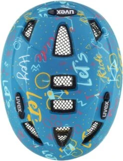 Fahrradhelm Uvex Kid 2 Cc Kinderhelm - Let´s Ride Mat -Sportausrüstung uvex Kid 2 cc Kinder Fahrradhelm lets ride mat 5