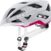 Uvex City Active Fahrradhelm - Papyrus-neon Pink Mat -Sportausrüstung uvex city active papyrus Fahrradhelm helmet neon pink mat 1