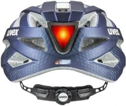 Uvex City I-vo Fahrradhelm - Deep Space Mat -Sportausrüstung uvex city i vo deep space Fahrradhelm mit Ruecklicht 3a