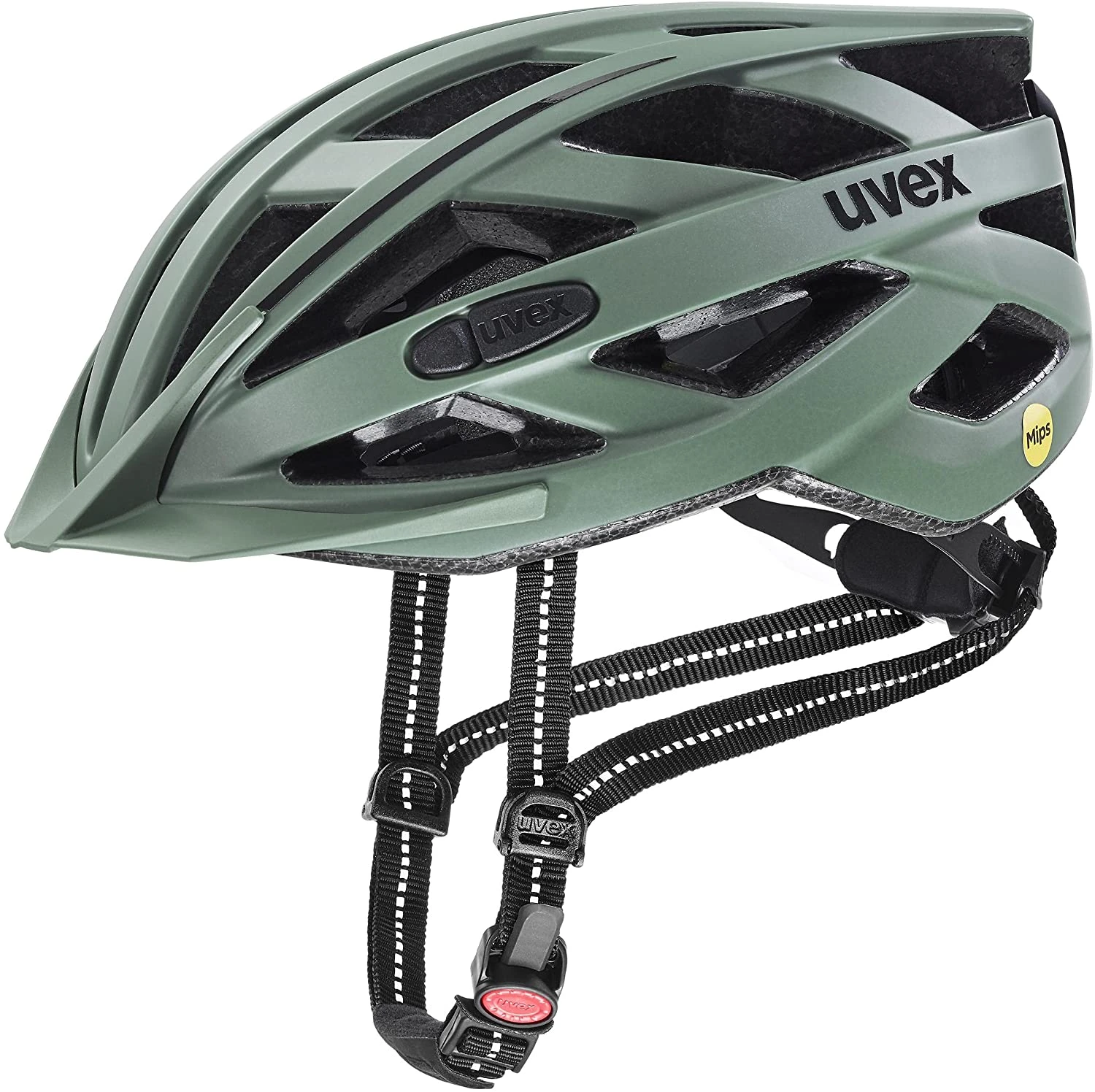 Uvex City I-vo MIPS Fahrradhelm - Moos Green Mat 3 Uvex City I-vo MIPS Fahrradhelm - Moos Green Mat