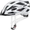 Uvex City I-vo Fahrradhelm - White Black Mat -Sportausrüstung uvex city i vo white black mat Fahrradhelm mit Ruecklicht 1