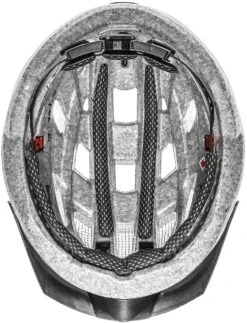 Uvex City I-vo Fahrradhelm - White Black Mat -Sportausrüstung uvex city i vo white black mat Fahrradhelm mit Ruecklicht 5