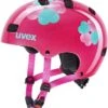 Skaterhelm Uvex Kid 3 - Pink Flower -Sportausrüstung uvex fahrradhelm kid 3 kinderhelm pink flower 1