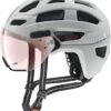 Uvex Finale Visor Vario Visier Fahrradhelm - Pap Mat -Sportausrüstung uvex finale visor Vario Fahrradhelm pap mat 1