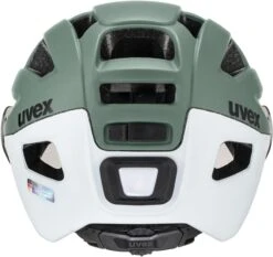 Uvex Finale Visor Vario Visier Fahrradhelm - Moss Green-cloud Matt -Sportausrüstung uvex finale visor v Fahrradhelm mit selbsttoenendem Visier moos green mat 4
