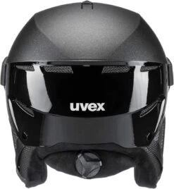 Uvex Instinct Visor Pro V Visier-Skihelm - Black -Sportausrüstung uvex instinct visor pro V selbsttoenend visier skihelm black 4