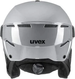 Uvex Instinct Visor Pro V Visier-Skihelm - Rhino -Sportausrüstung uvex instinct visor pro V selbsttoenend visier skihelm rhino 4