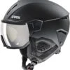 Uvex Instinct Visor Visier-Skihelm - Black Mat -Sportausrüstung uvex instinct visor skihelm mit visier black mat 1