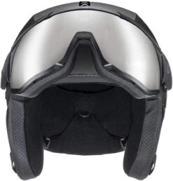 Uvex Instinct Visor Visier-Skihelm - Black Mat -Sportausrüstung uvex instinct visor skihelm mit visier black mat 3