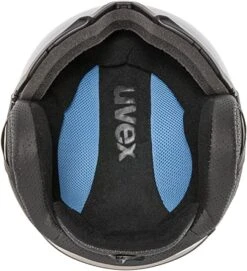 Uvex Instinct Visor Visier-Skihelm - Glacier-black Mat -Sportausrüstung uvex instinct visor visier skihelm glacier black matt 5