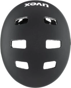 Skaterhelm Uvex Kid 3 Cc - Black Mat -Sportausrüstung uvex kid 3 cc kinder skaterhelm fahrradhelm black mat 5