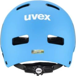 Skaterhelm Uvex Kid 3 Cc - Blue White Mat -Sportausrüstung uvex kid 3 cc kinder skaterhelm fahrradhelm blue white mat 3