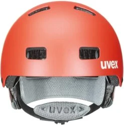 Skaterhelm Uvex Kid 3 Cc - Grapefruit Sand Mat 8 Skaterhelm Uvex Kid 3 Cc - Grapefruit Sand Mat -Sportausrüstung uvex kid 3 cc kinder skaterhelm fahrradhelm grapefruit sand mat 2 Ansicht von vorne