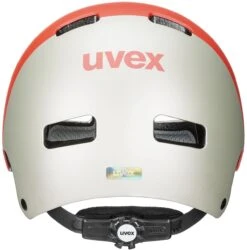 Skaterhelm Uvex Kid 3 Cc - Grapefruit Sand Mat 9 Skaterhelm Uvex Kid 3 Cc - Grapefruit Sand Mat -Sportausrüstung uvex kid 3 cc kinder skaterhelm fahrradhelm grapefruit sand mat 3 Ansicht von hinten