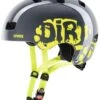Skaterhelm Uvex Kid 3 - Dirtbike Grey Lime -Sportausrüstung uvex kid3 S41481911