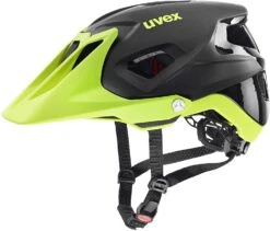 Uvex Quatro Integrale Mountainbike Helm - Black Lime Mat
