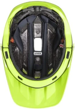 Uvex Quatro Integrale Mountainbike Helm - Black Lime Mat -Sportausrüstung uvex quatro integrale MTB Fahrradhelm black lime mat 4