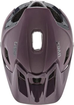 Uvex Quatro Integrale Mountainbike Helm - Plum-deepspace Mat/shiny -Sportausrüstung uvex quatro integrale MTB Fahrradhelm plum deep space mat 5