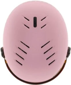 Uvex Rocket Jr. Visor Visier Kinder-Skihelm - Pink Confetti Mat -Sportausrüstung uvex rocket jr visor visier kinderskihelm pink confetti mat 6